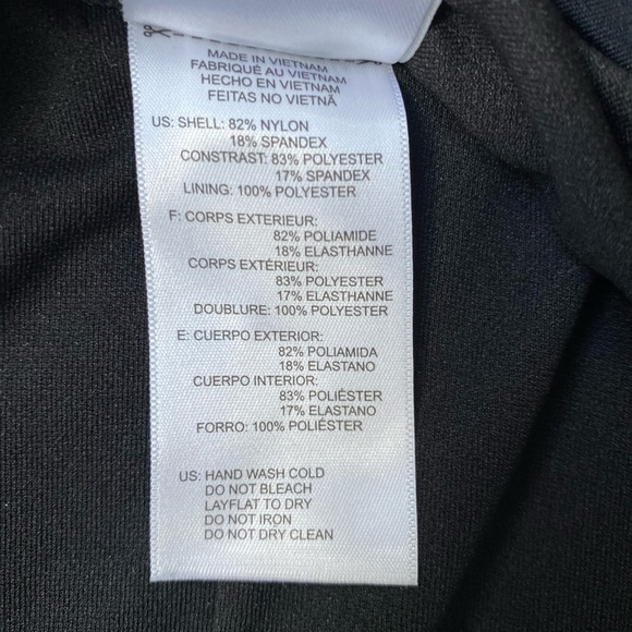 Adidas NEW Logo One Piece Swimsuit - Picture 8 of 9